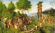 Lorenzo  Costa The Reign of Comus China oil painting reproduction
